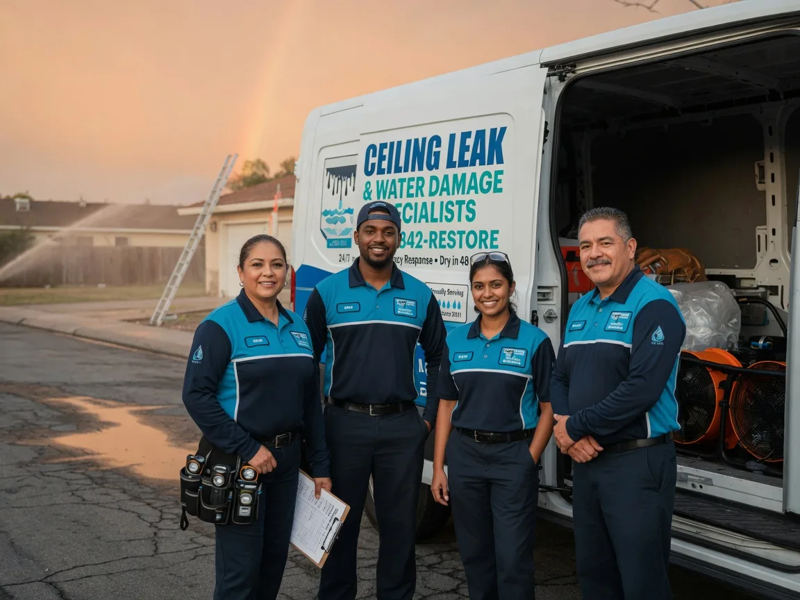Ceiling Leak Cleanup company in Bell City, MO