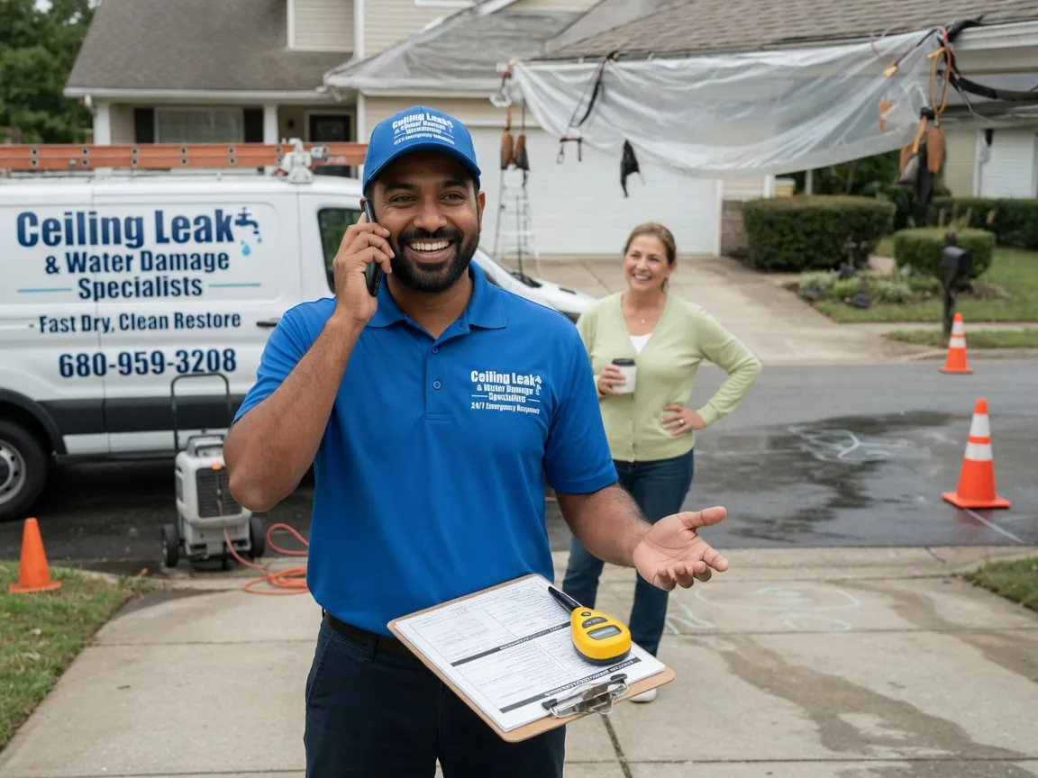 Ceiling Leak Cleanup Bell City, MO FAQs