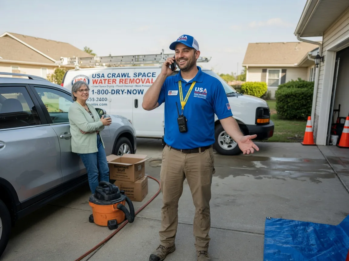 Crawl Space Water Removal Bell City, MO FAQs
